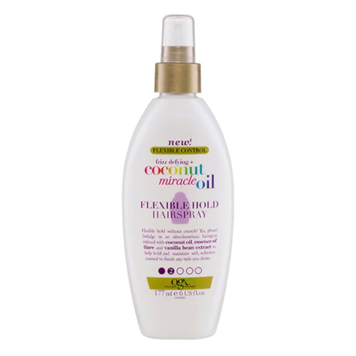 Ogx Coconut Miracle Oil Flexible Hold Hairspray 177Ml