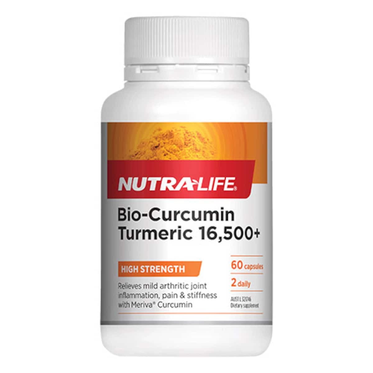 Nutra-Life Bio-Curcumin Turmeric 16500+ 60 Capsules