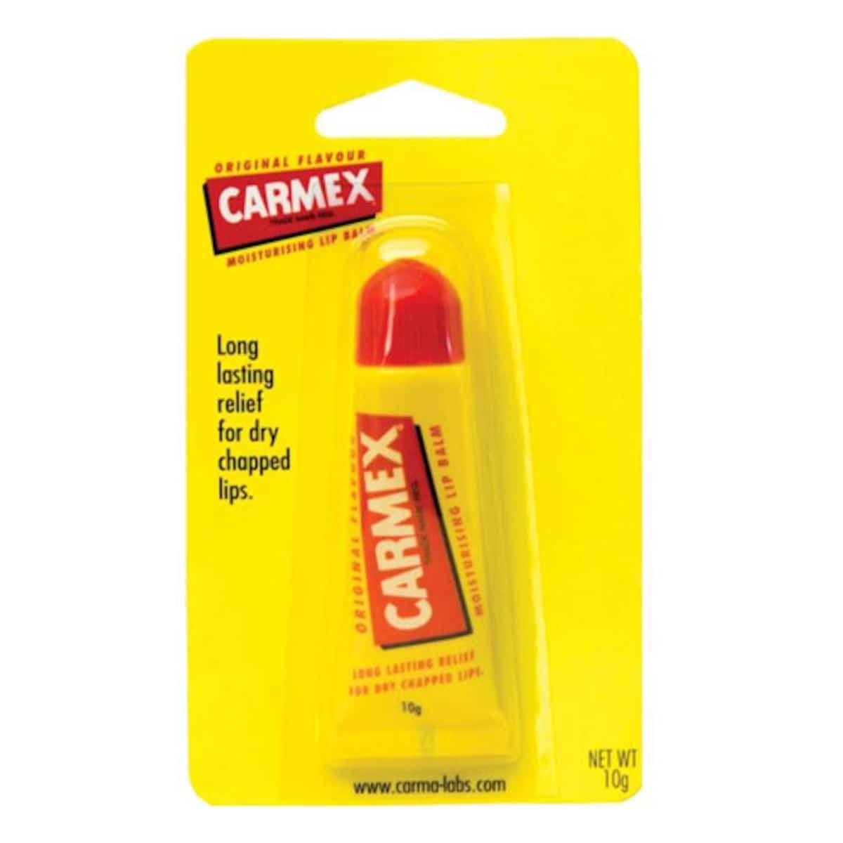 Carmex Lip Balm Original Tube 10G