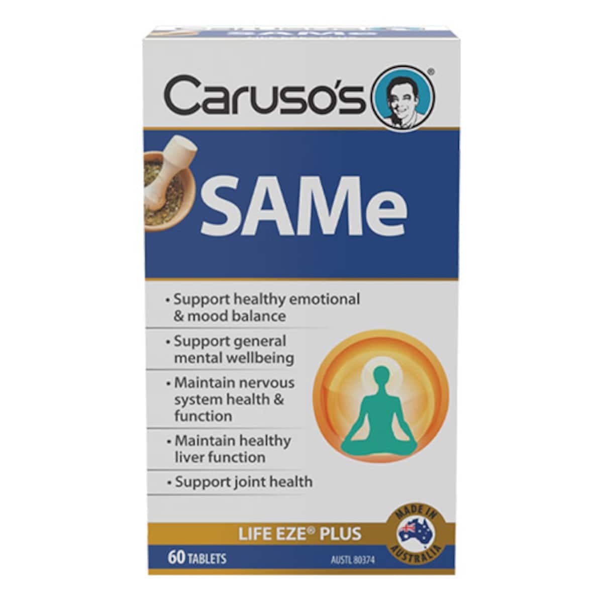 Thumbnail Carusos Same Life Eze Plus 60 Tablets