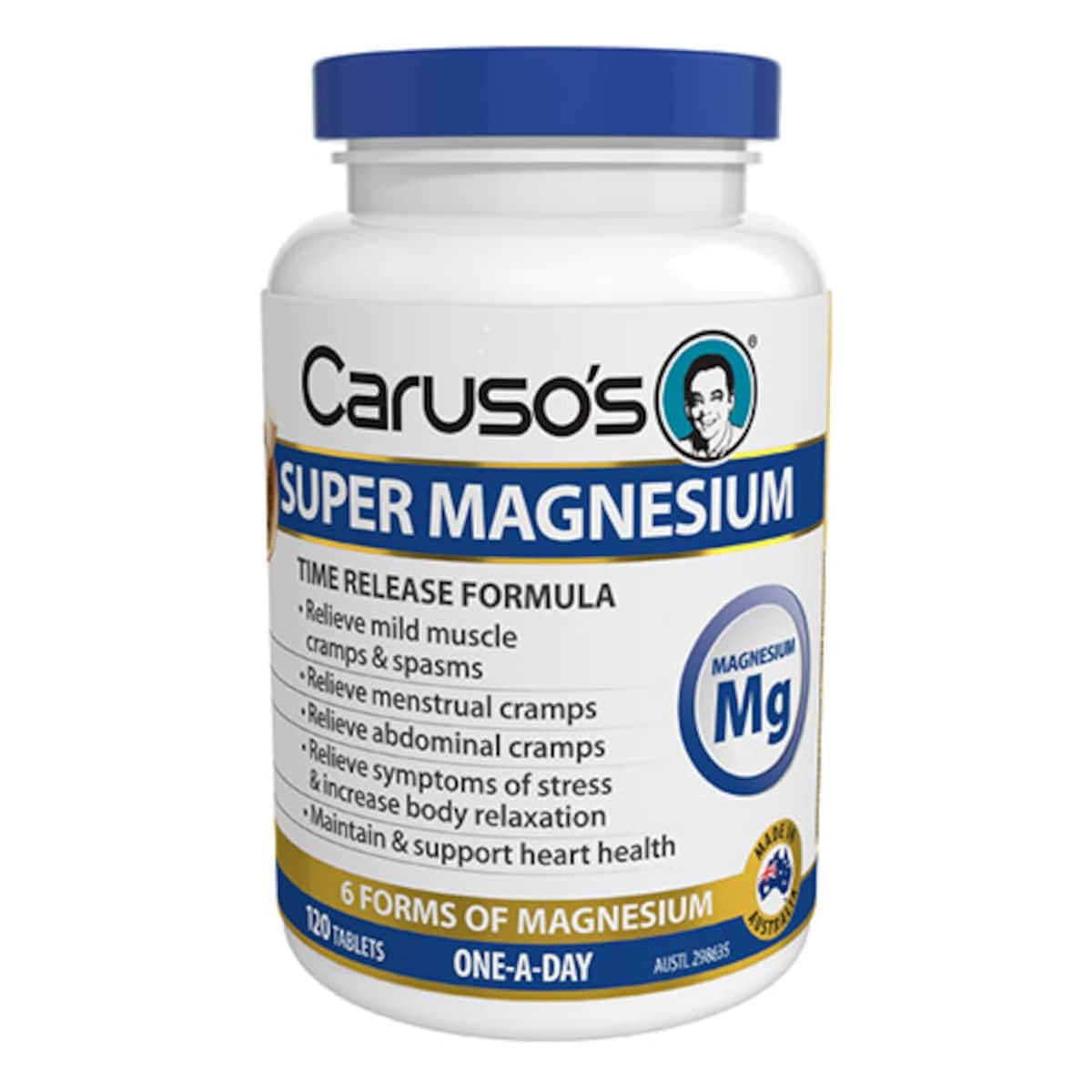 Thumbnail Carusos Super Magnesium 120 Tablets