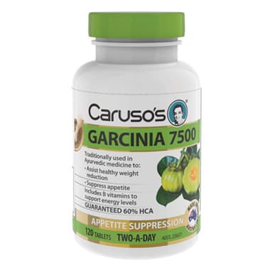 Carusos Garcinia 7500 120 Tablets