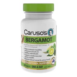 Carusos Bergamot Cholestrol Support 50 Tablets