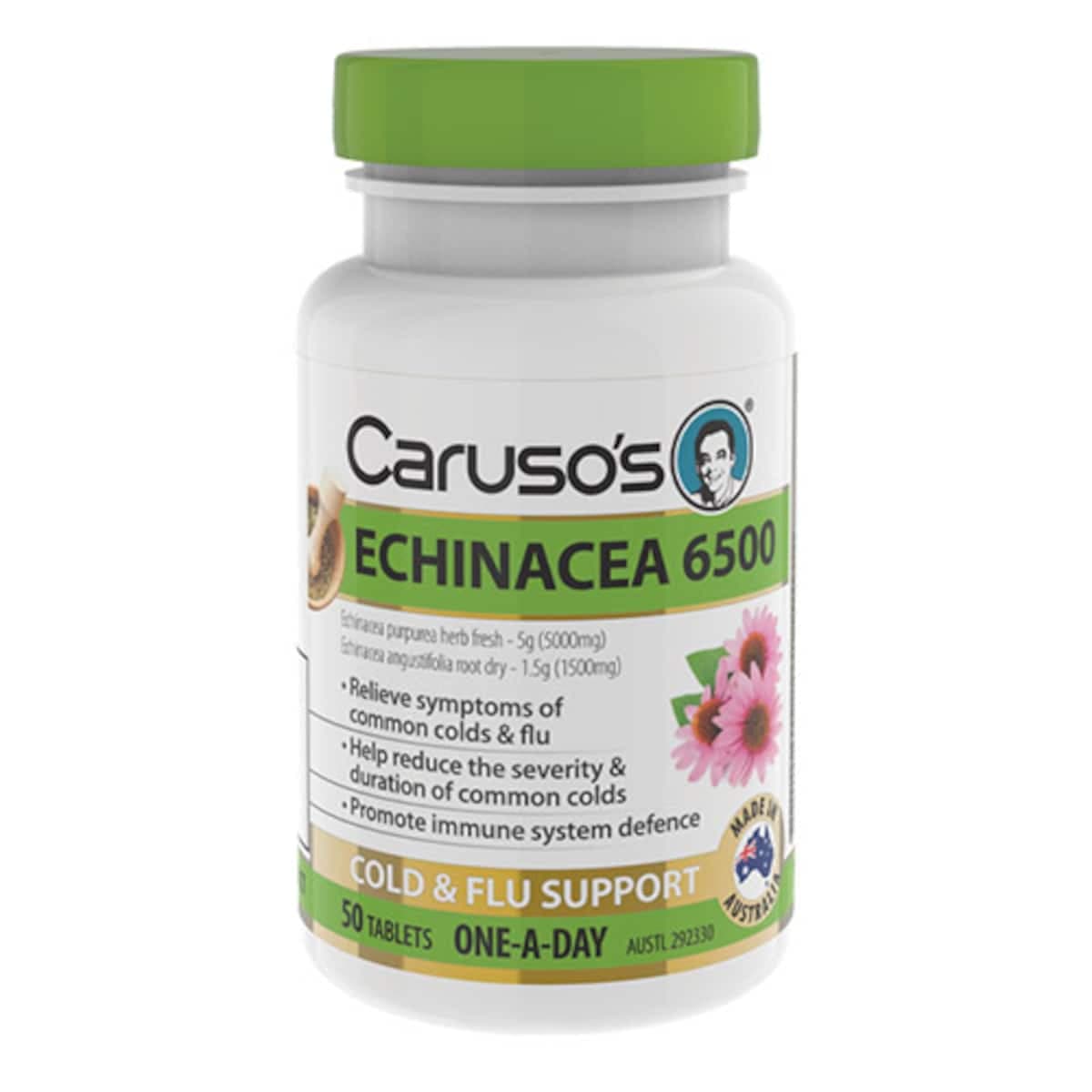 Thumbnail Carusos Echinacea 6500 50 Tablets