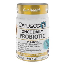 Carusos Once Daily Probiotic 60 Capsules