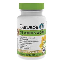 Carusos St Johns Wort 60 Tablets