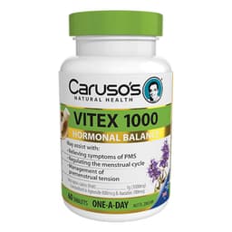 Carusos Vitex 1000Mg 60 Tablets