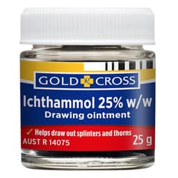 Gold Cross Ichthammol Drawing Ointment 25G