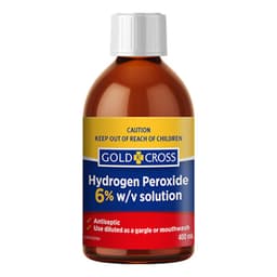 Gold Cross Hydrogen Peroxide 6% 400Ml