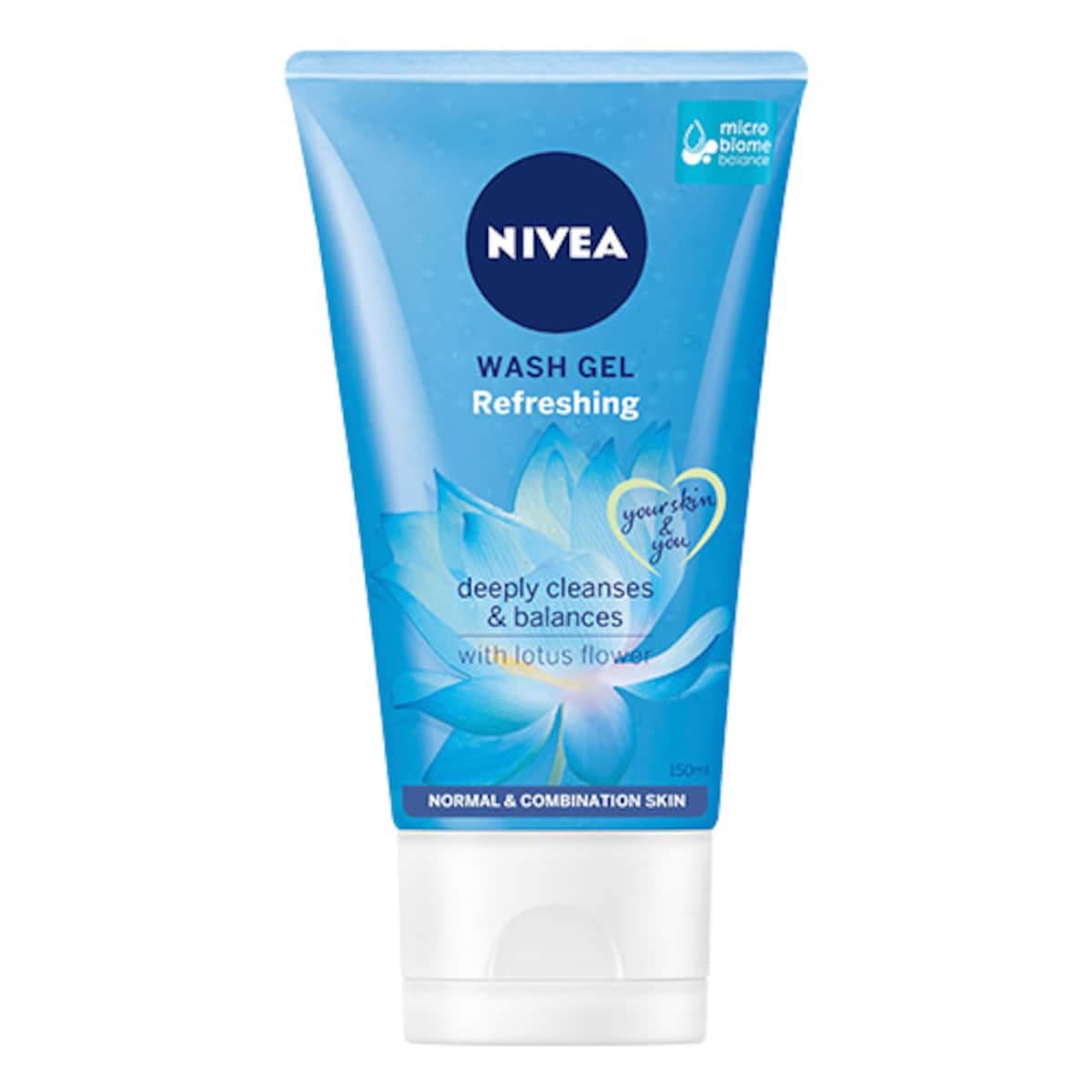 Nivea Refreshing Face Wash Gel With Lotus Flower 150Ml