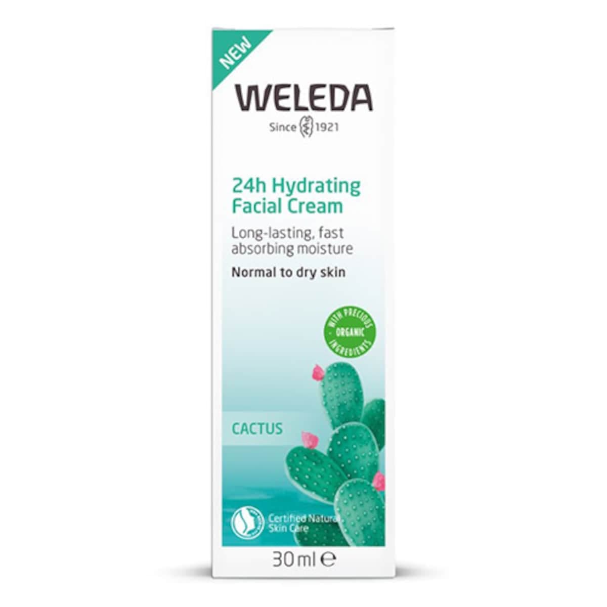 Weleda Cactus 24H Hydrating Facial Cream 30Ml