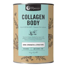 Nutra Organics Collagen Body Bone Strength & Structure Powder Unflavoured 450G