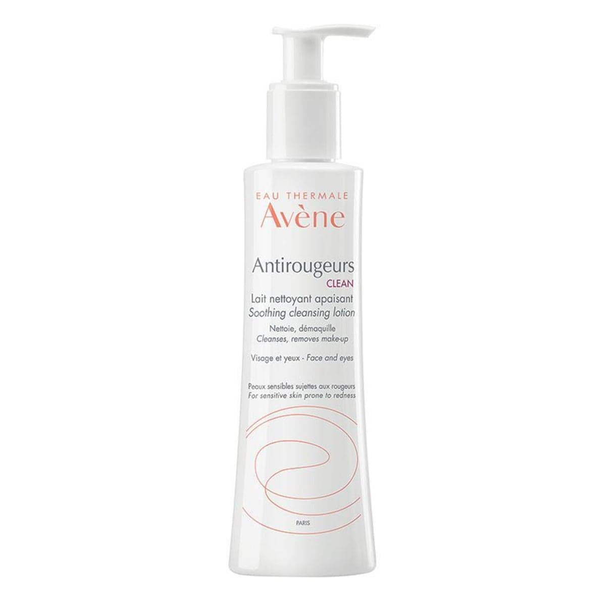 Avene Antirougeurs Clean Soothing Cleansing Lotion 200Ml