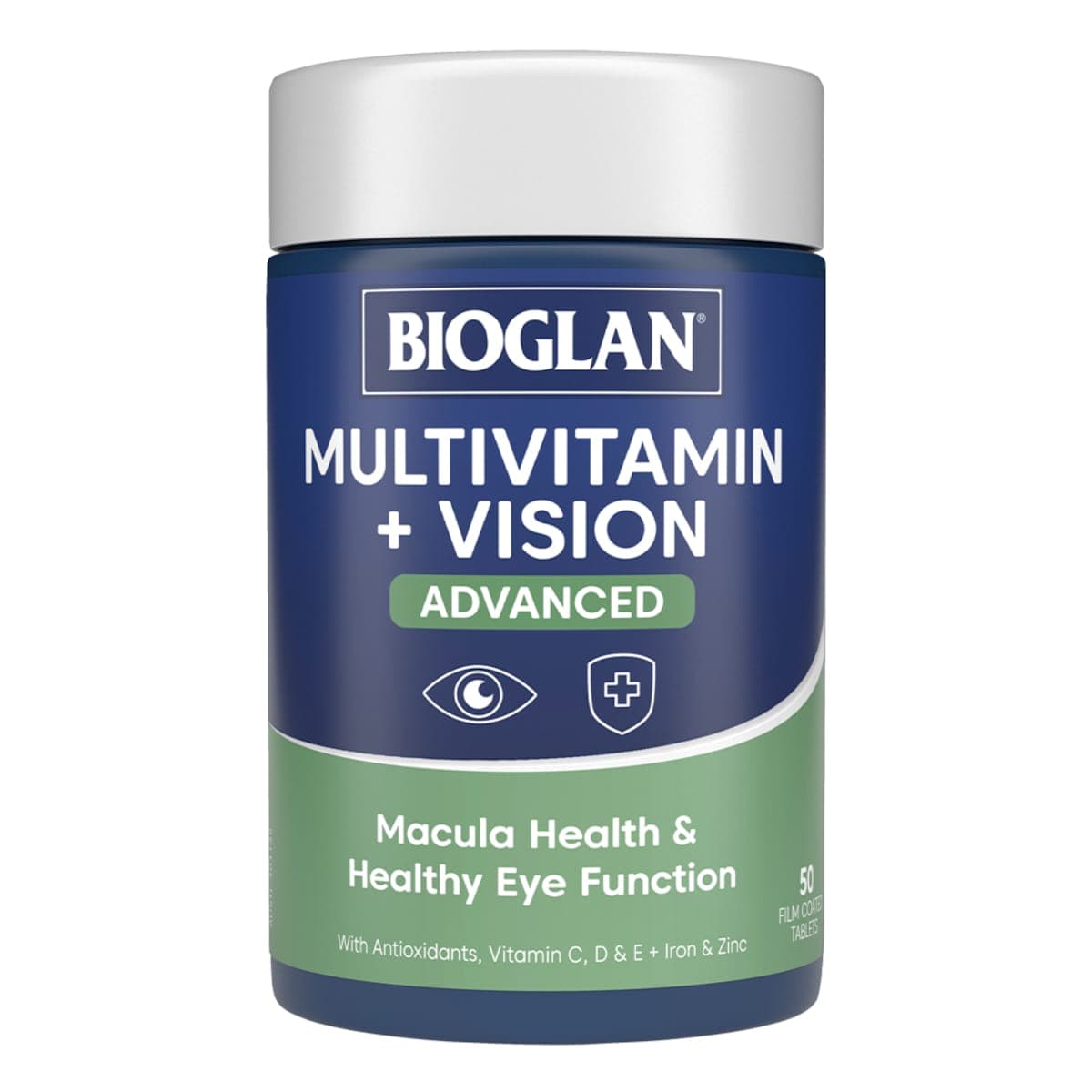 Thumbnail Bioglan Multi + Vision Advanced 50 Tablets