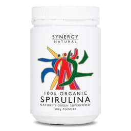 Synergy Natural Organic Spirulina Powder 500G