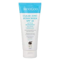 Moogoo Clear Zinc Sunscreen Spf40 200G