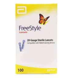 Abbott Freestyle Lancets 28-Gauge 100 Sterile Lancets