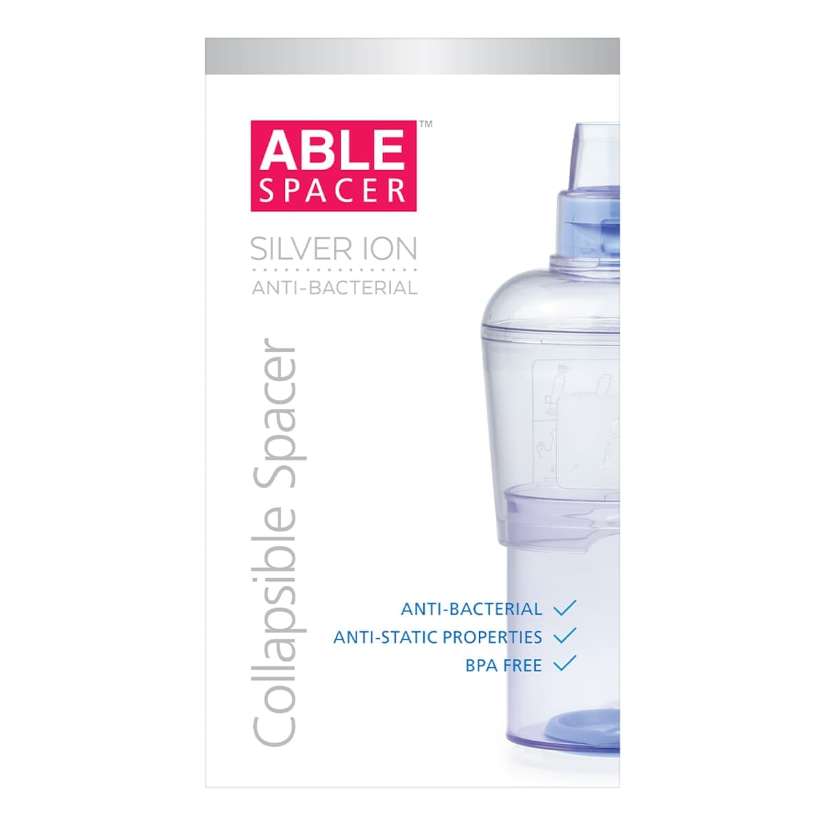 Able Spacer Collapsible Antibacterial