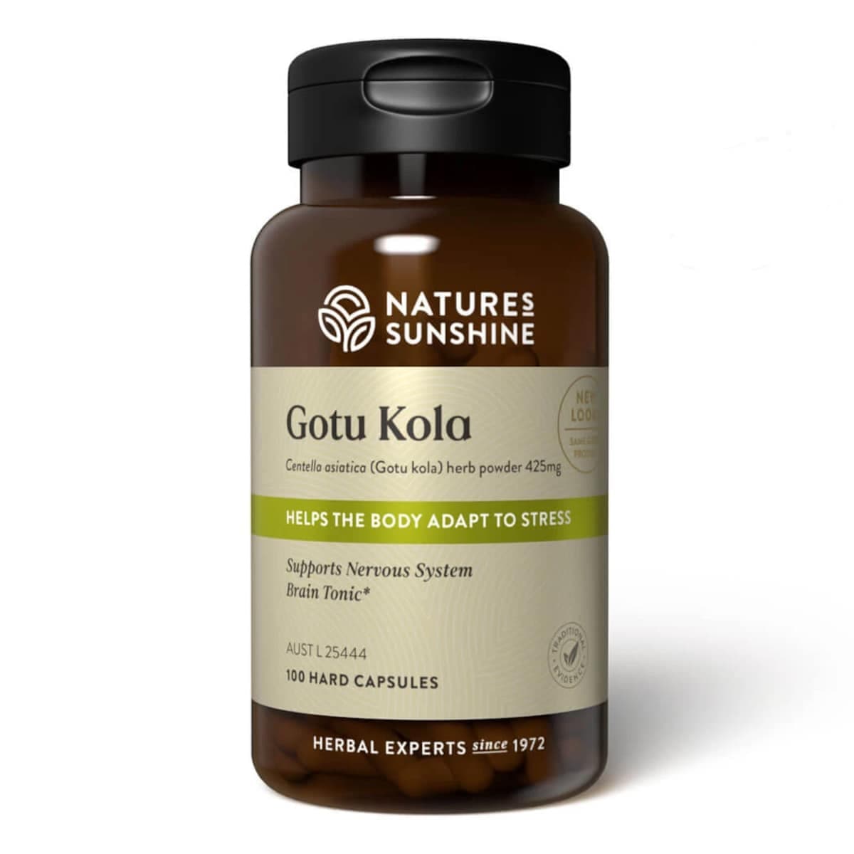 Natures Sunshine Gotu Kola 425Mg 100 Capsules