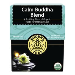 Buddha Teas Organic Herbal Calm Buddha Blend Tea 18 Pack