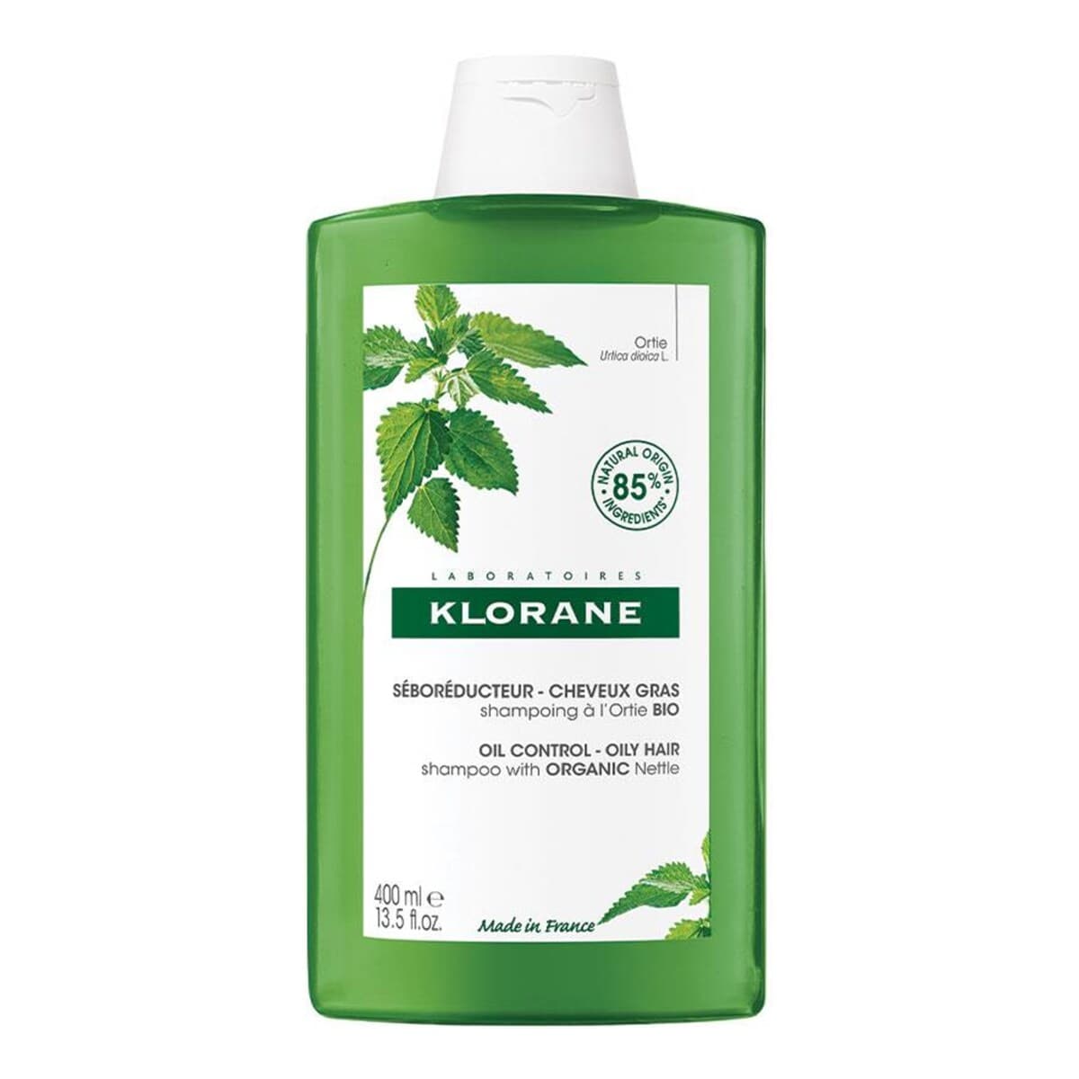 Klorane Oil Control Shampoo With Organic Nettle 400Ml