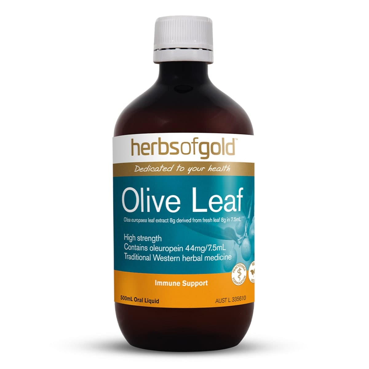 Thumbnail Herbs Of Gold Olive Leaf 500Ml