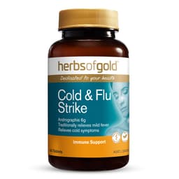 Herbs Of Gold Cold & Flu Strike 60 Tablets