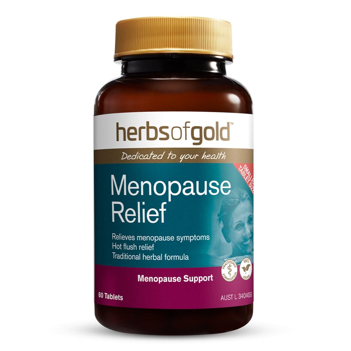 Thumbnail Herbs Of Gold Menopause Relief 60 Tablets