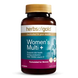 Herbs Of Gold Womens Multi + Vitamin D3 1000Iu 60 Tablets