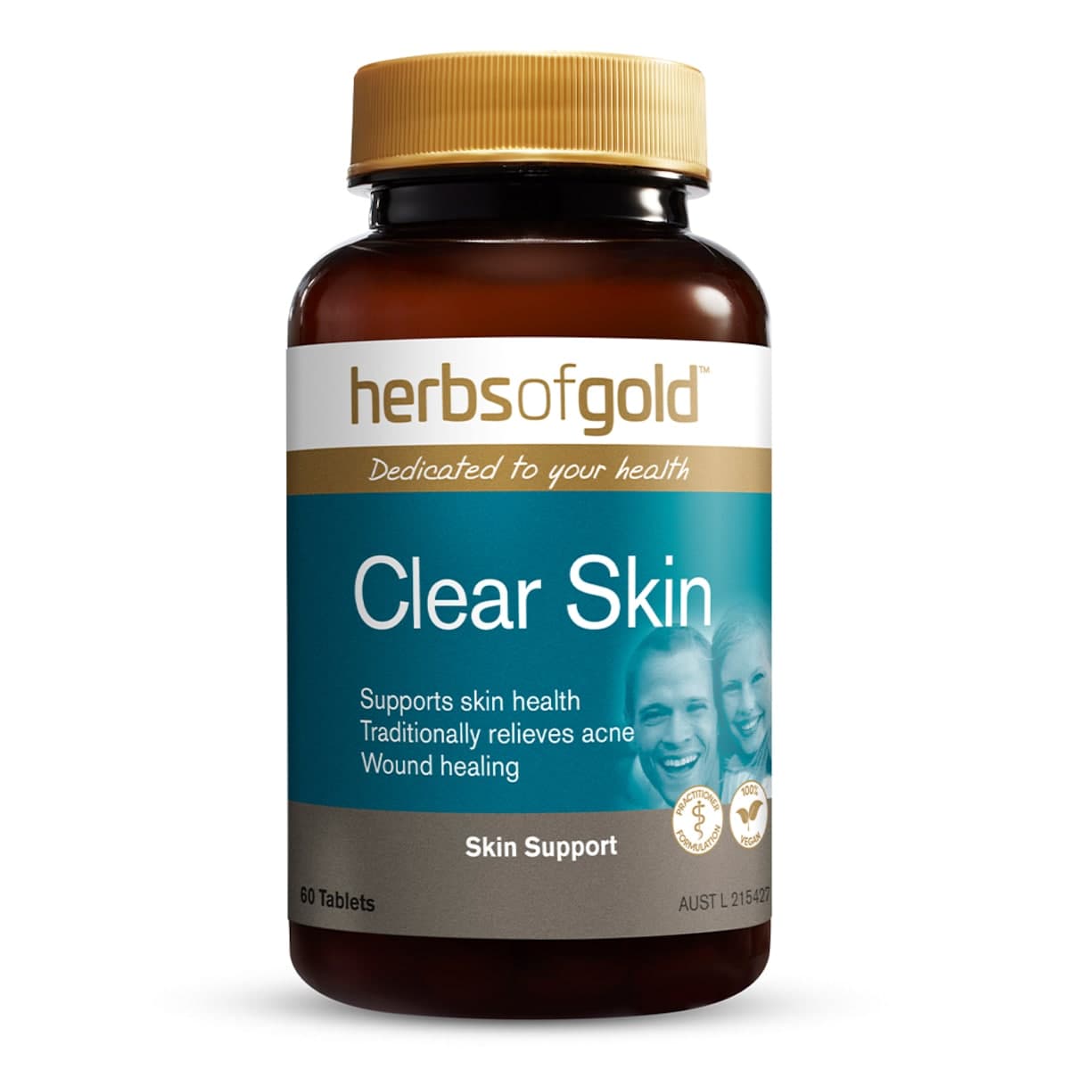 Herbs Of Gold Clear Skin 60 Tablets