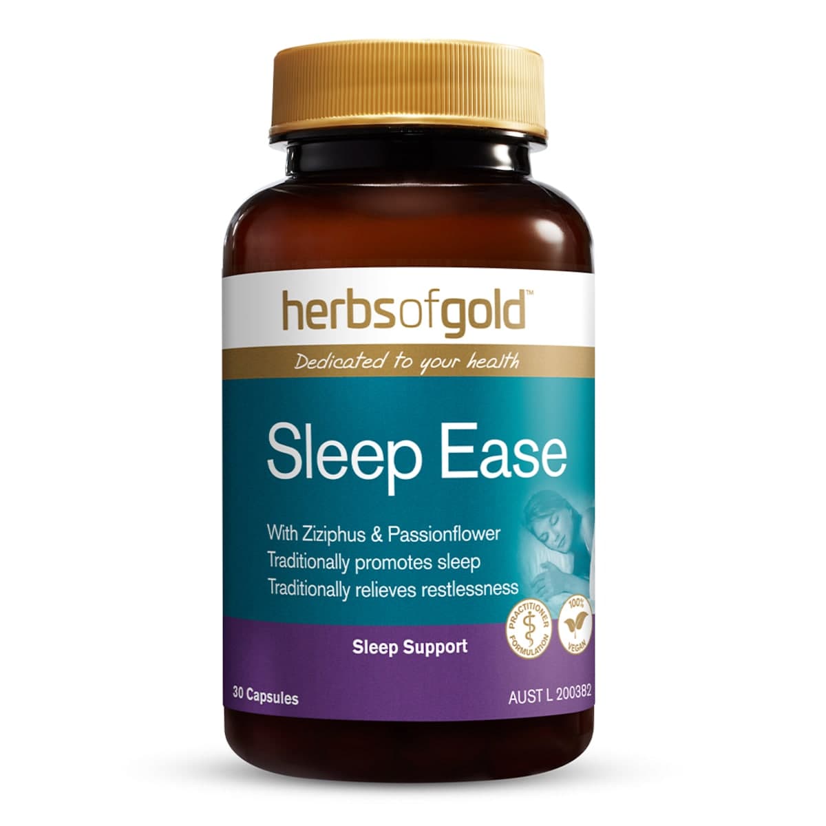 Thumbnail Herbs Of Gold Sleep Ease 30 Capsules