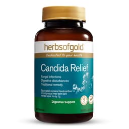 Herbs Of Gold Candida Relief 60 Tablets