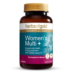 Herbs Of Gold Womens Multi + Vitamin D3 1000Iu 30 Tablets