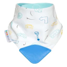 Becalm Baby Dribble And Chew Teething Bib Car