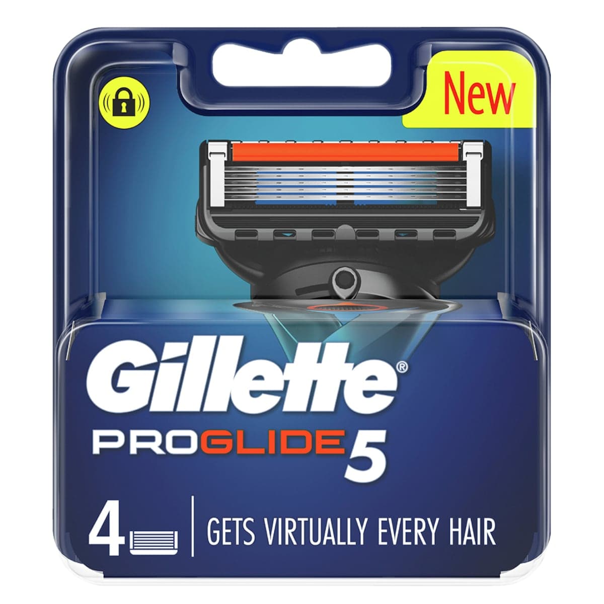 Gillette Proglide Razor Blade Replacement Cartridges 4 Pack