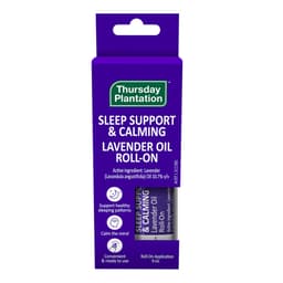 Thursday Plantation Sleep Support & Calming Lavender Oil Roll-On 9Ml