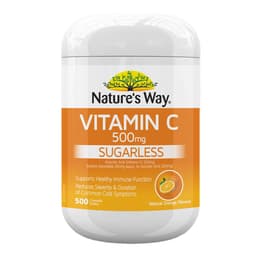 Natures Way Vitamin C 500Mg 500 Chewable Tablets