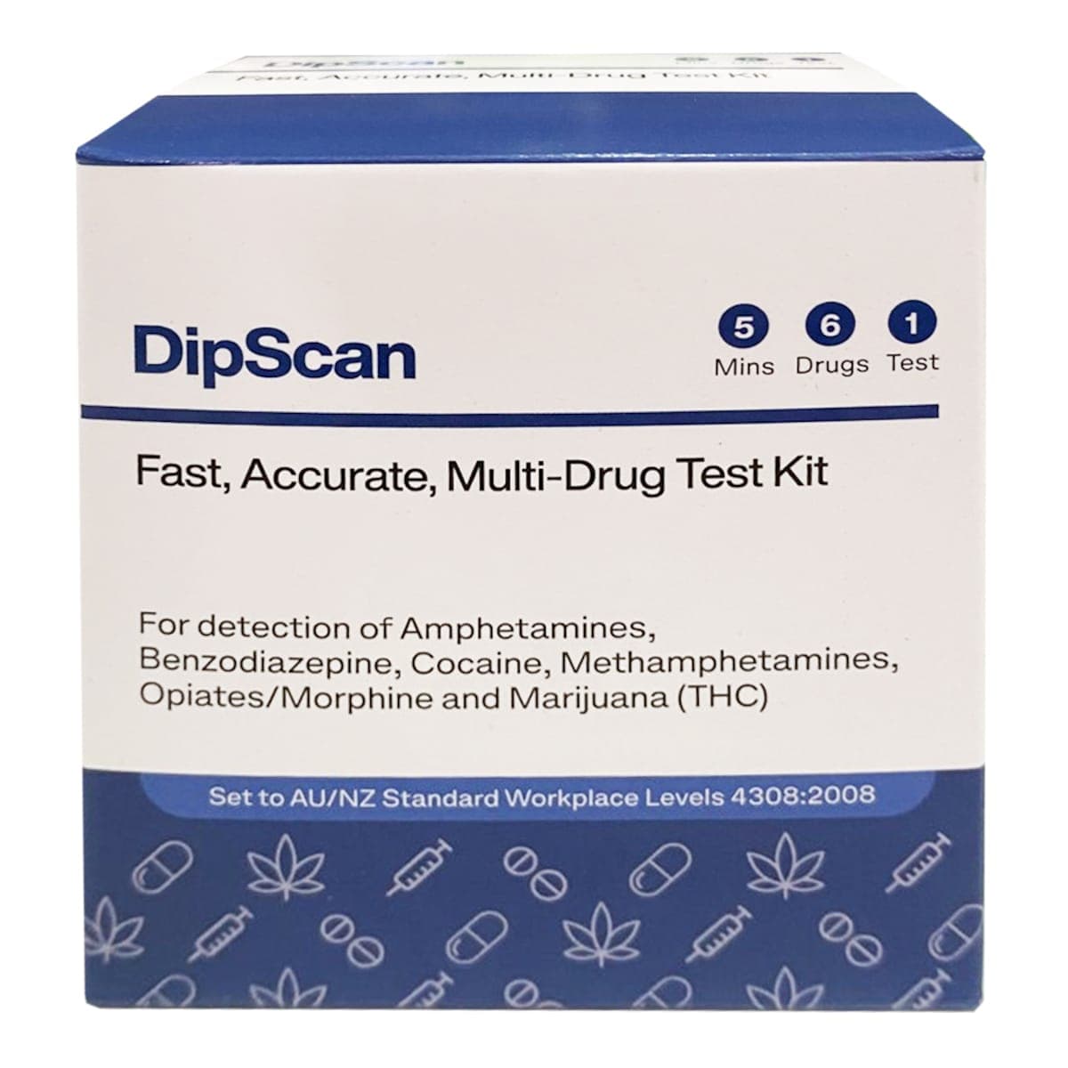 Thumbnail Dipscan Drug Testing Kit 1 Kit