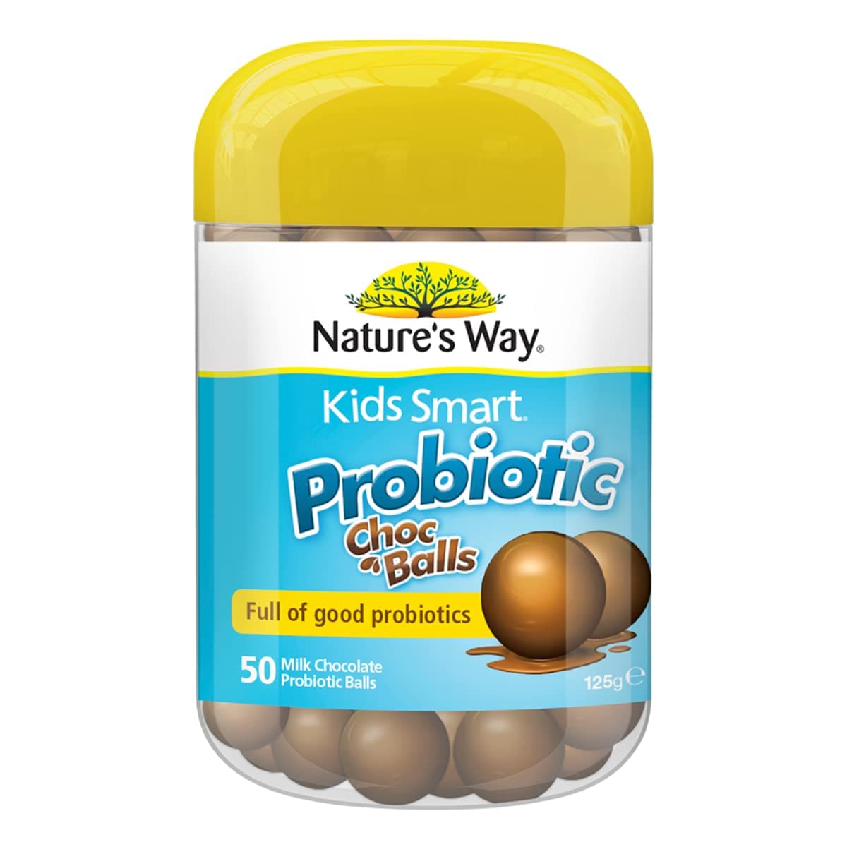 Natures Way Kids Smart Probiotic Choc Balls 50 Pack