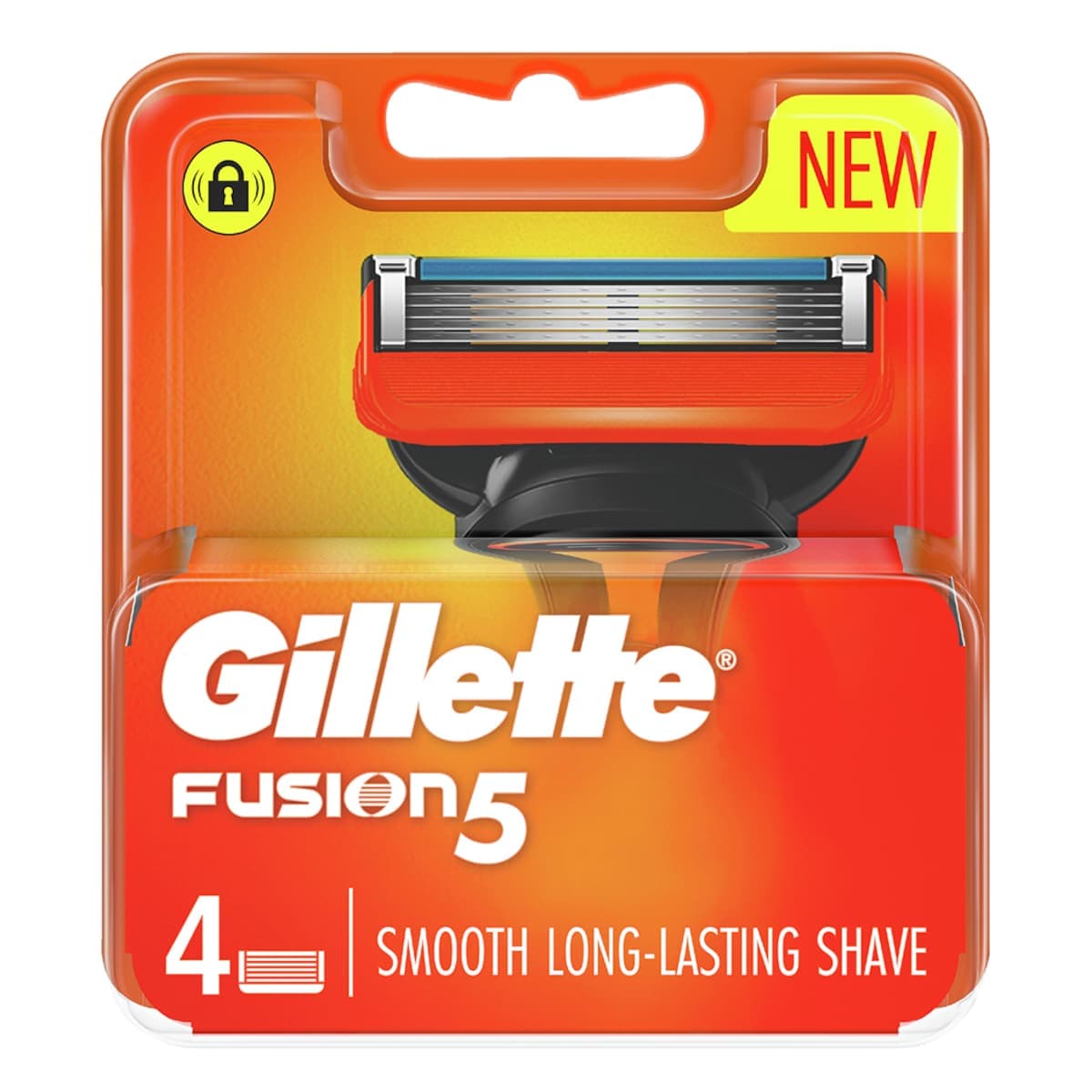 Gillette Fusion5 Razor Replacement Cartridges 4 Pack