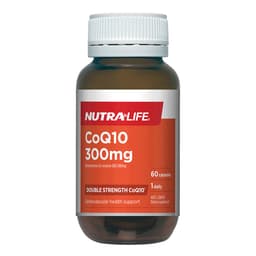 Nutra-Life Coq10 300Mg Double Strength 60 Capsules