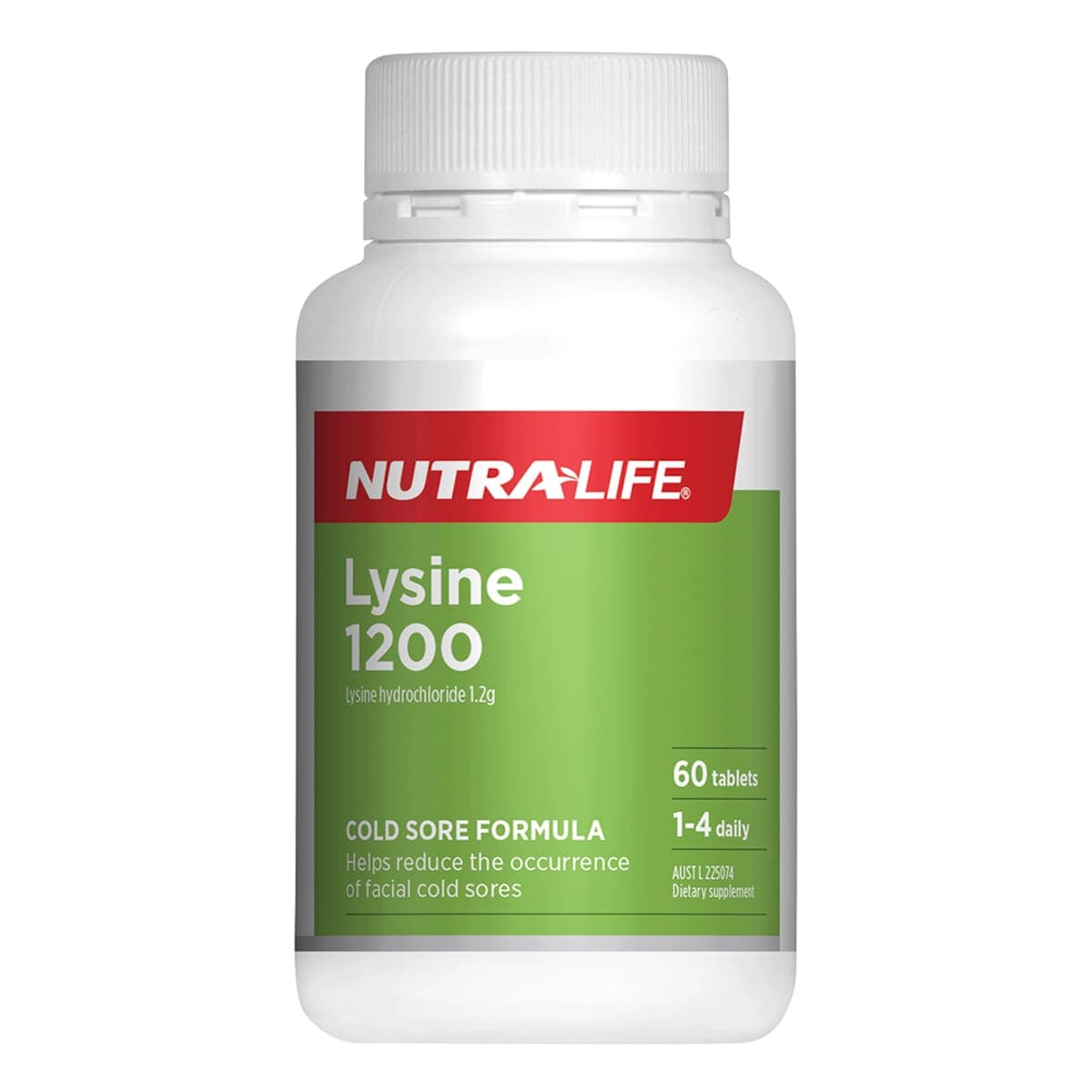 Nutra-Life Lysine 1200Mg 60 Tablets