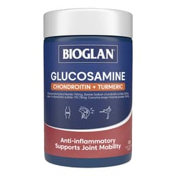 Bioglan Glucosamine Chondroitin + Turmeric 120 Tablets