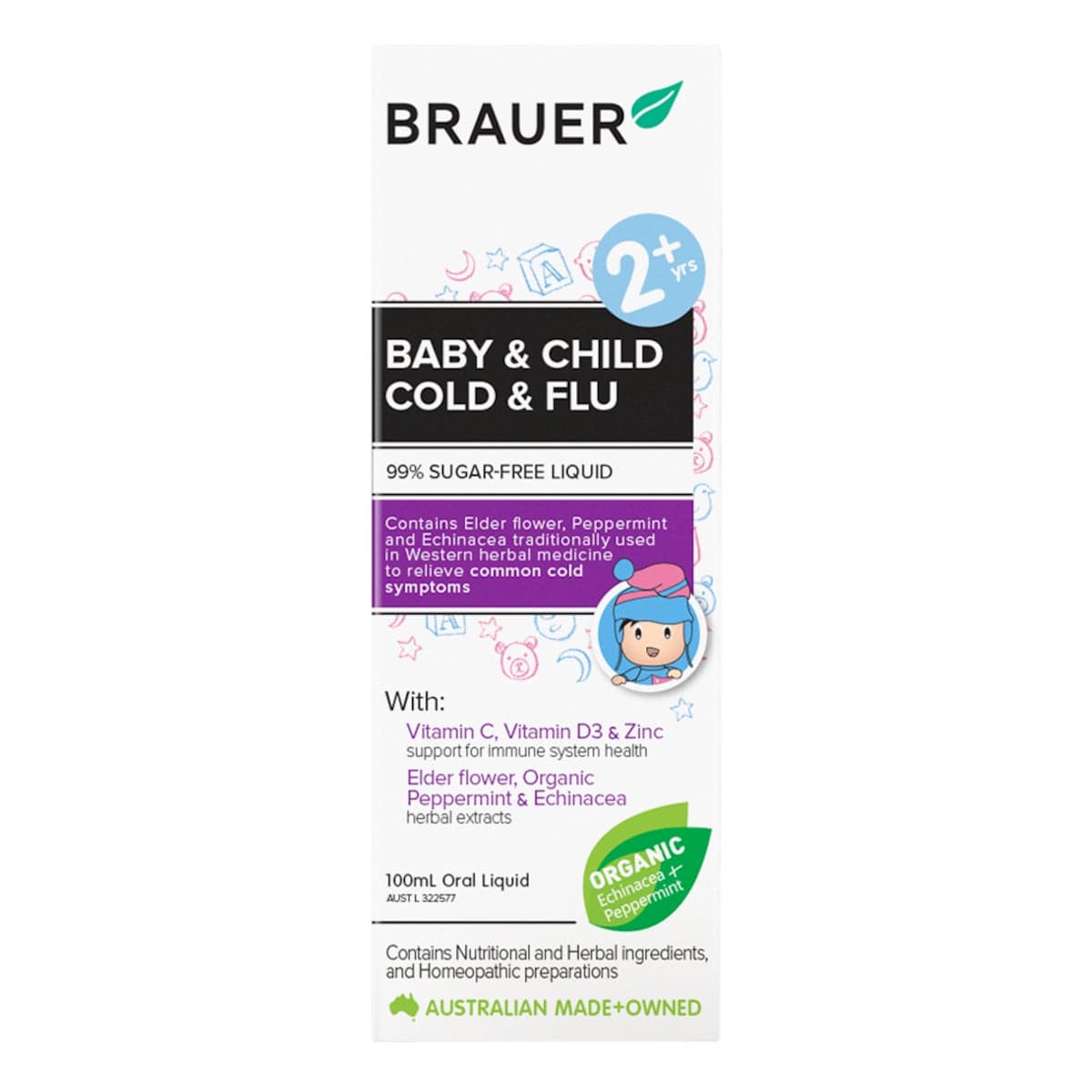 Brauer Baby & Child Cold & Flu 100Ml