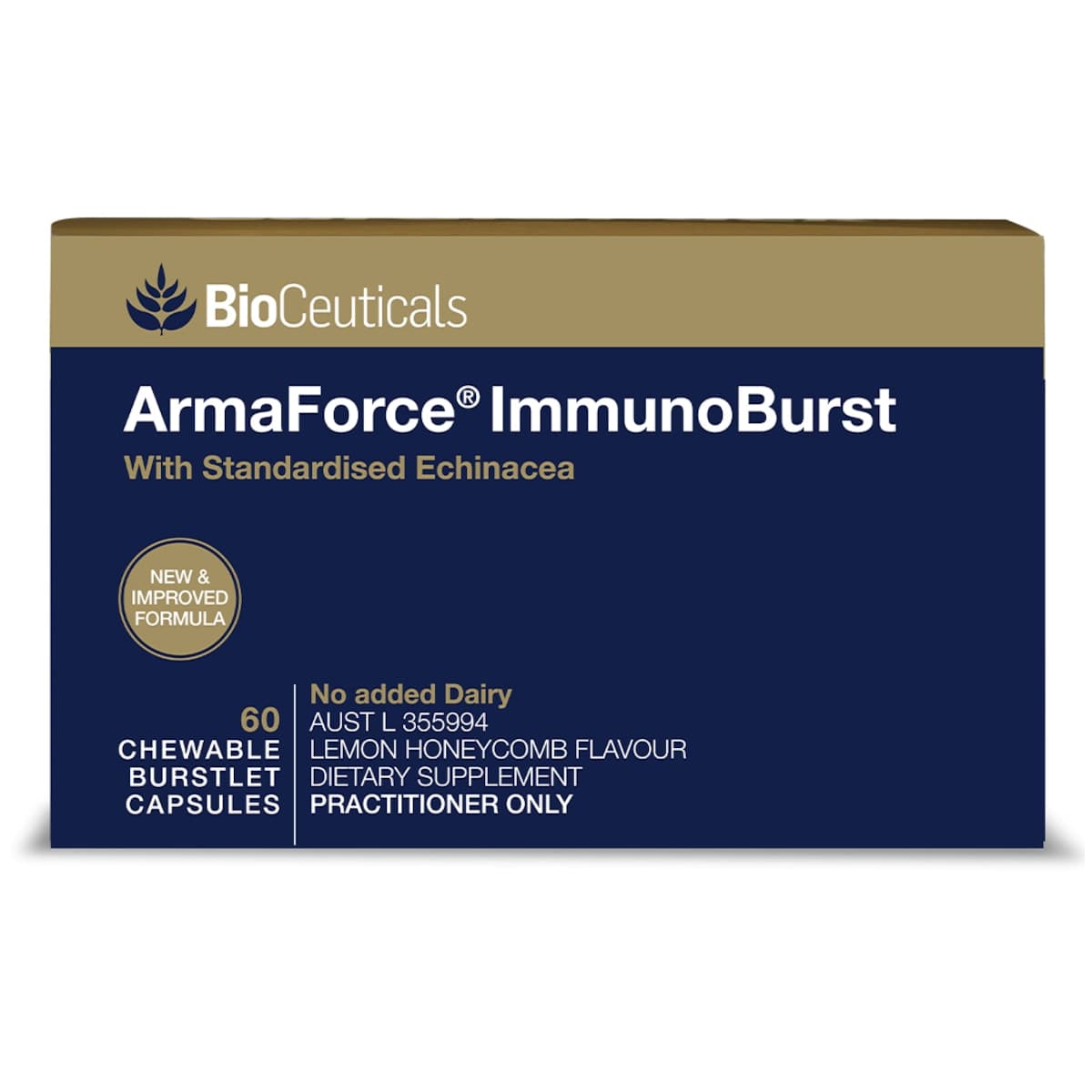 Bioceuticals Armaforce Immunoburst 60 Chewable Burstlet Capsules