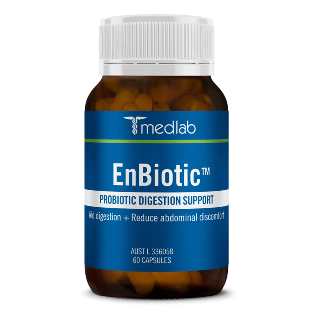 Medlab Enbiotic Probiotic Digestion Support 60 Capsules