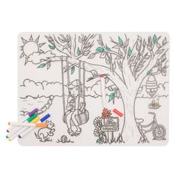 Little Woods Colour Mat (Silicone Placemat)