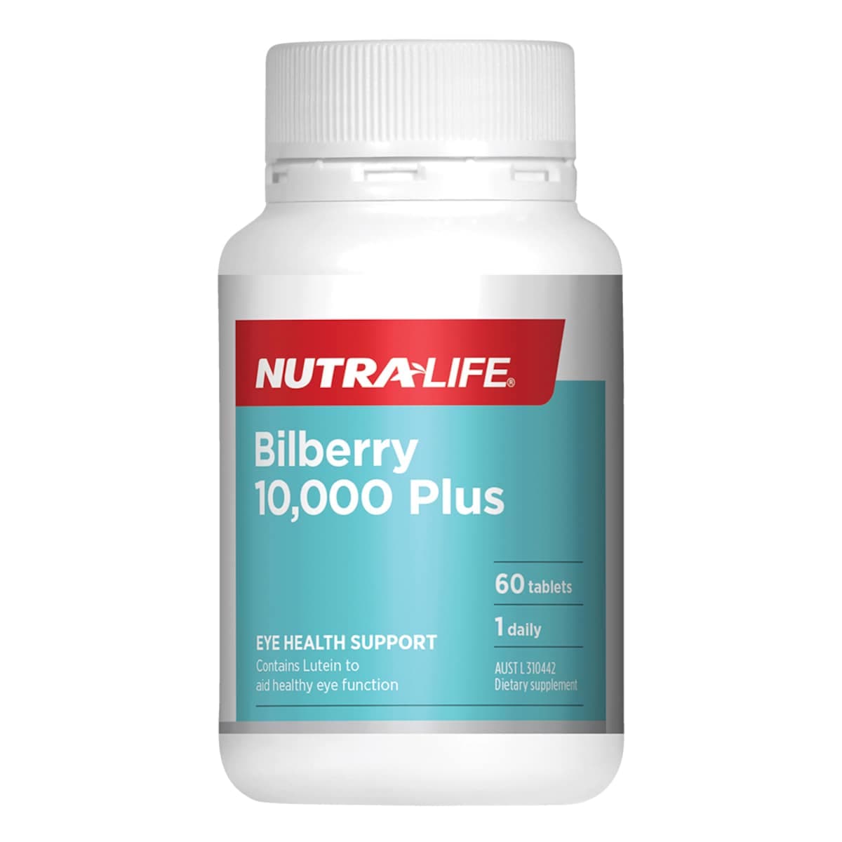 Nutra-Life Bilberry 10000 Plus 60 Tablets