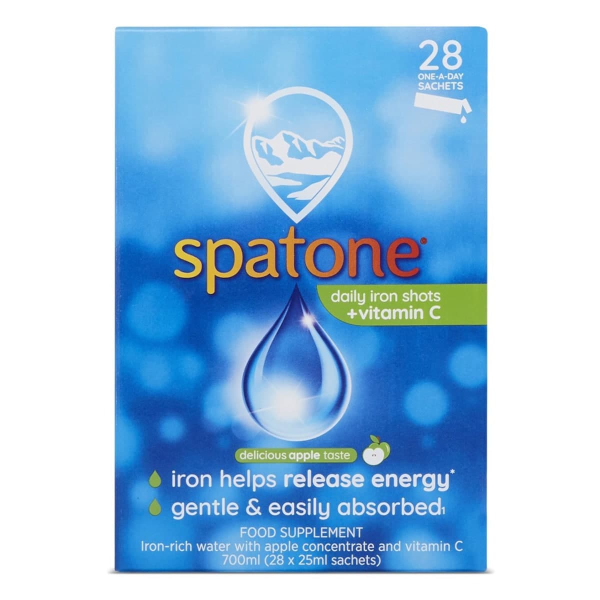 Spatone Liquid Iron Supplement Apple 28 X 25Ml Sachets