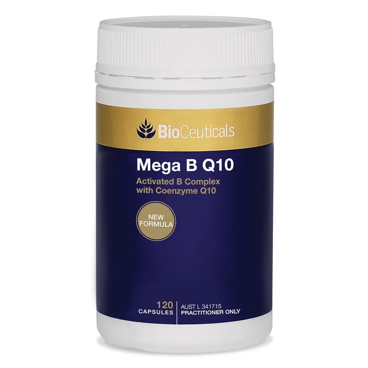 Thumbnail Bioceuticals Mega B Q10 120 Capsules